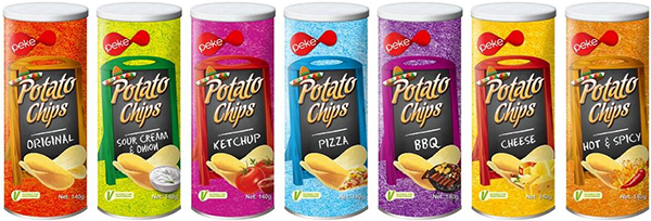 140g Potato Chips in tin (HACCP/ISO/HALAL/BRC/FDA Approval)